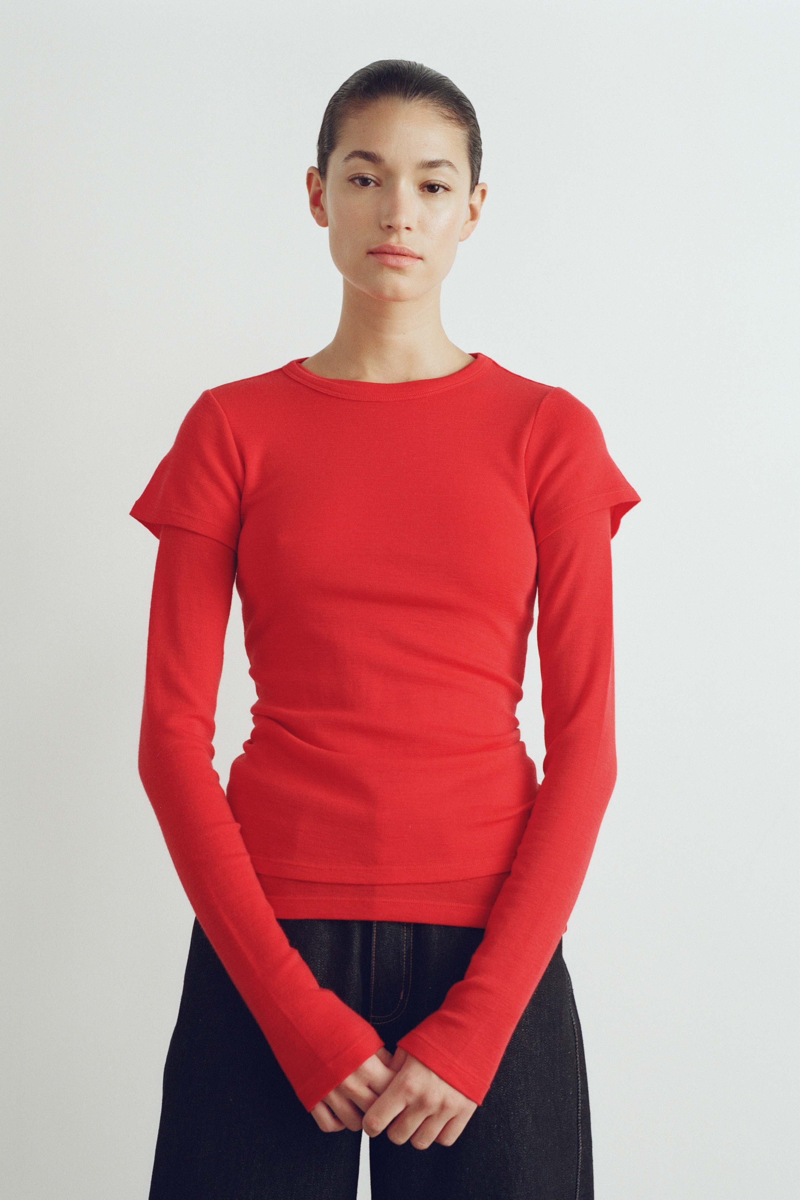 The FWF Merino Crew Neck Top