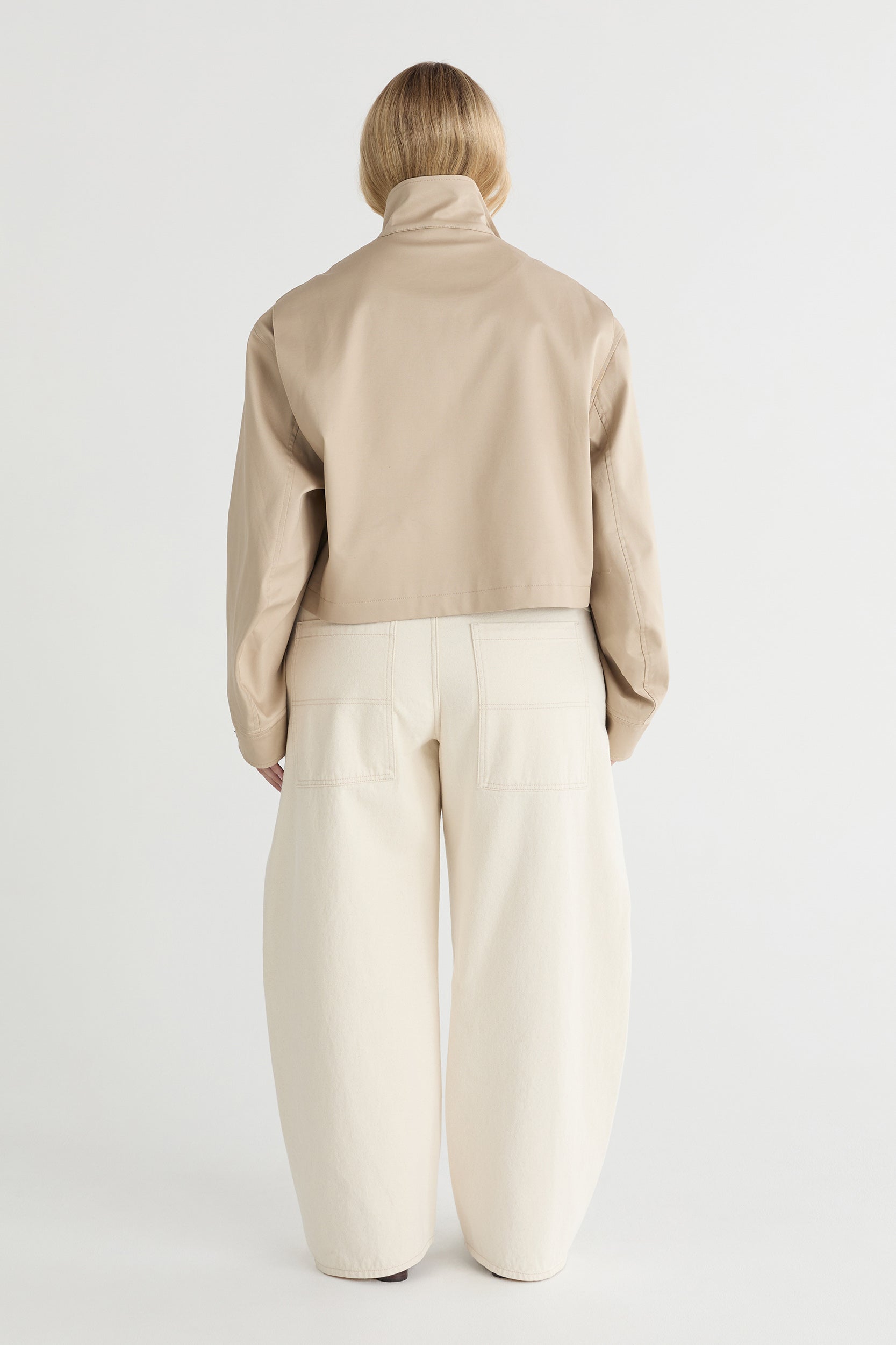 The Esther Cropped Trench