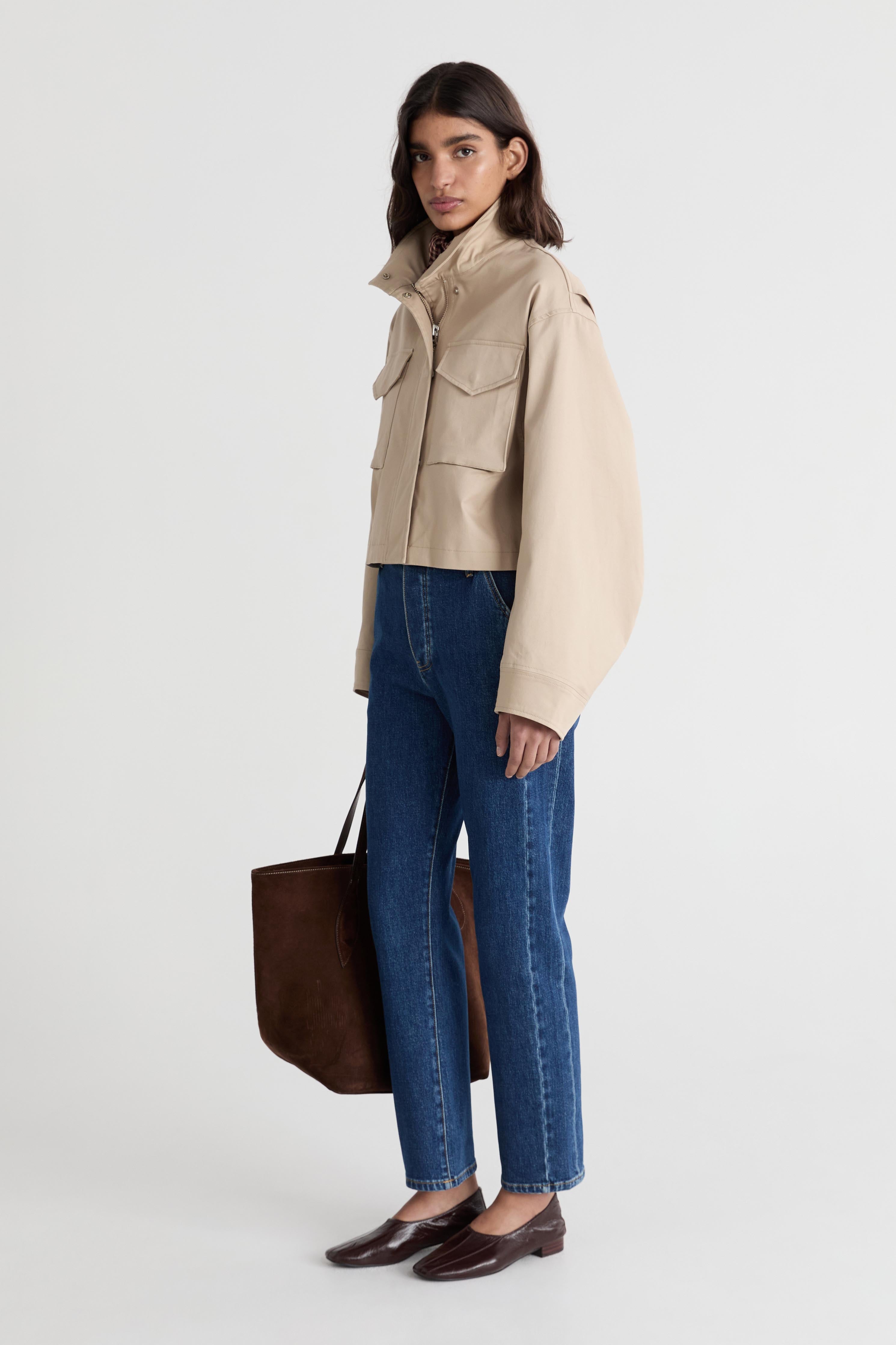 The Esther Cropped Trench