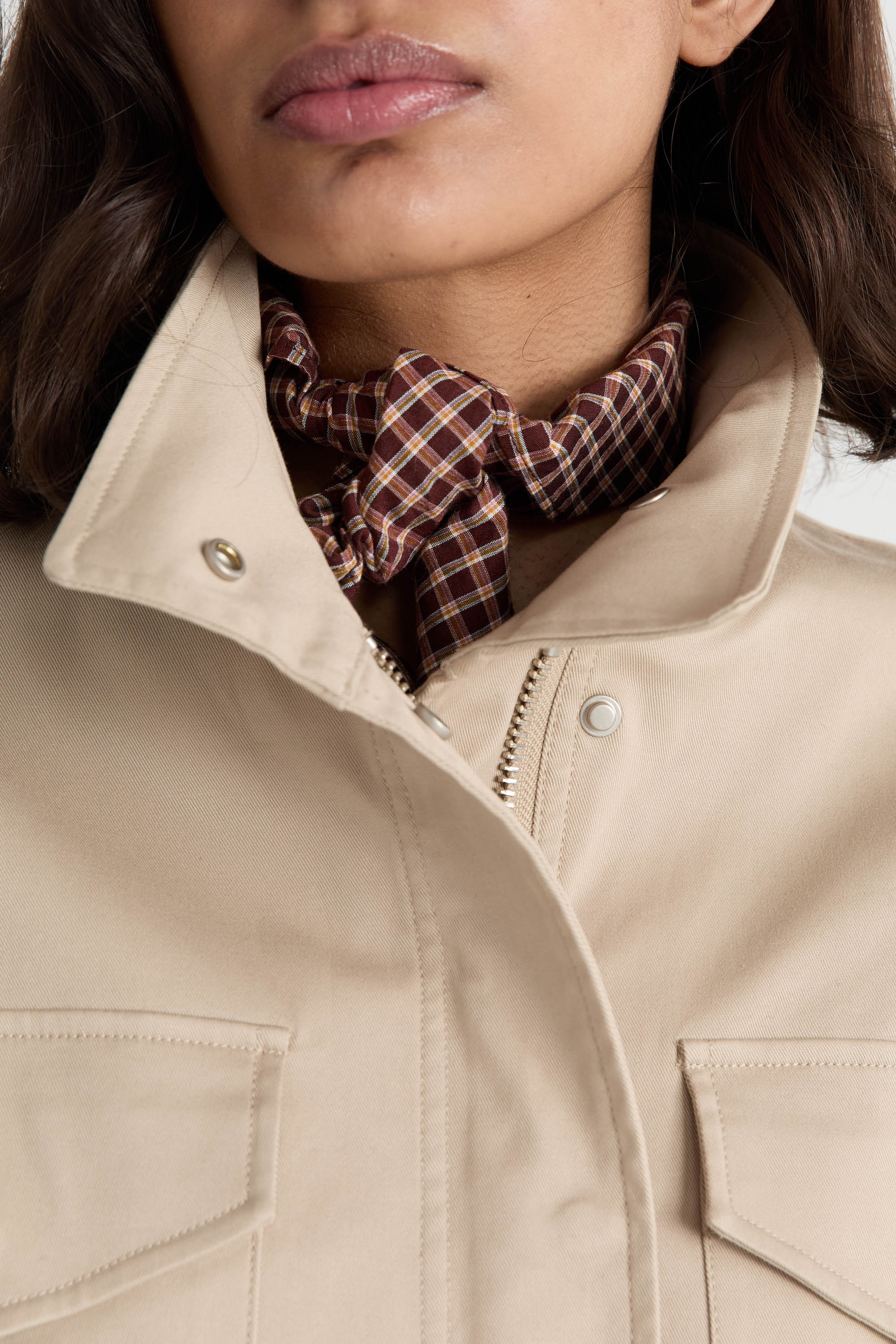 The Esther Cropped Trench