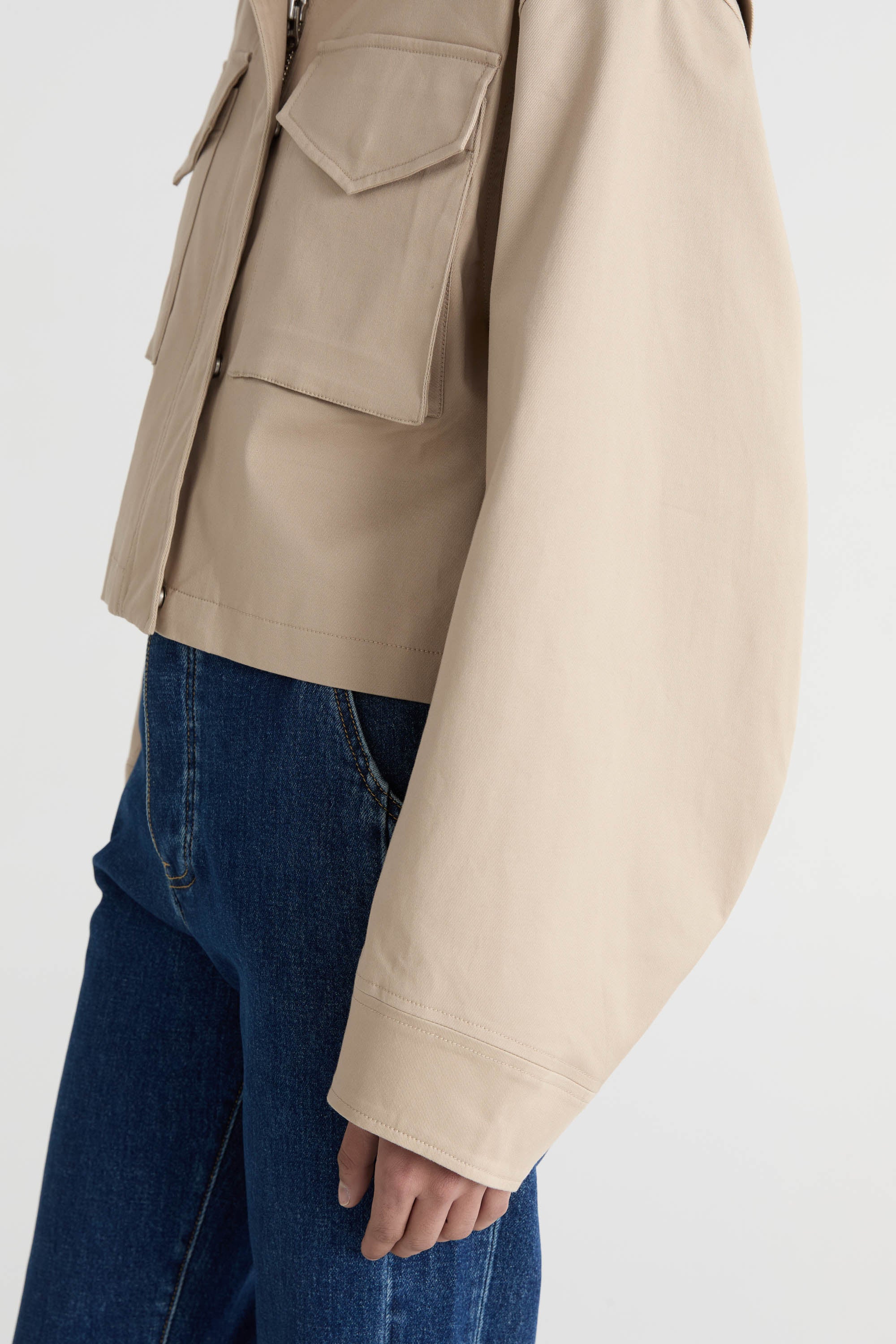The Esther Cropped Trench