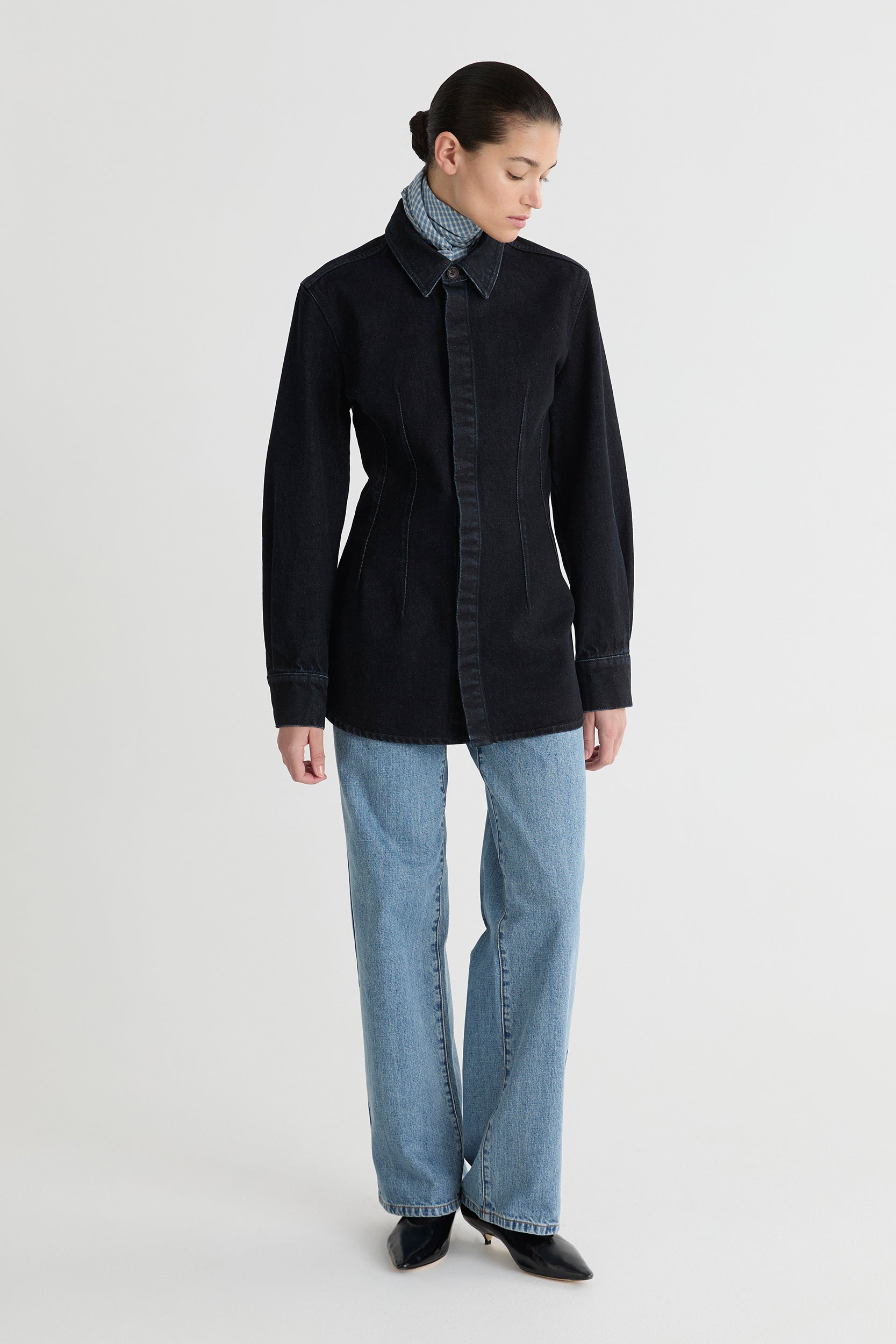 The Lotte Denim Shirt