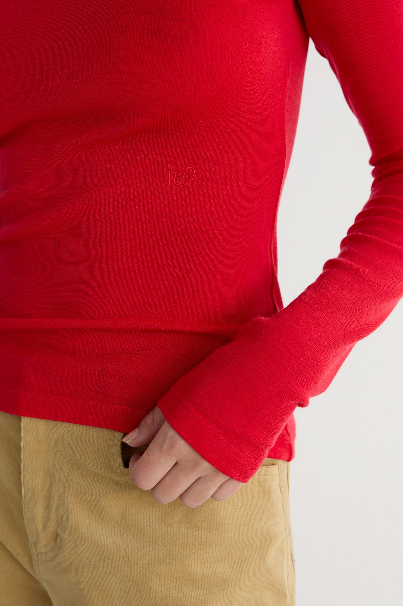 The FWF Merino Crew Neck Top