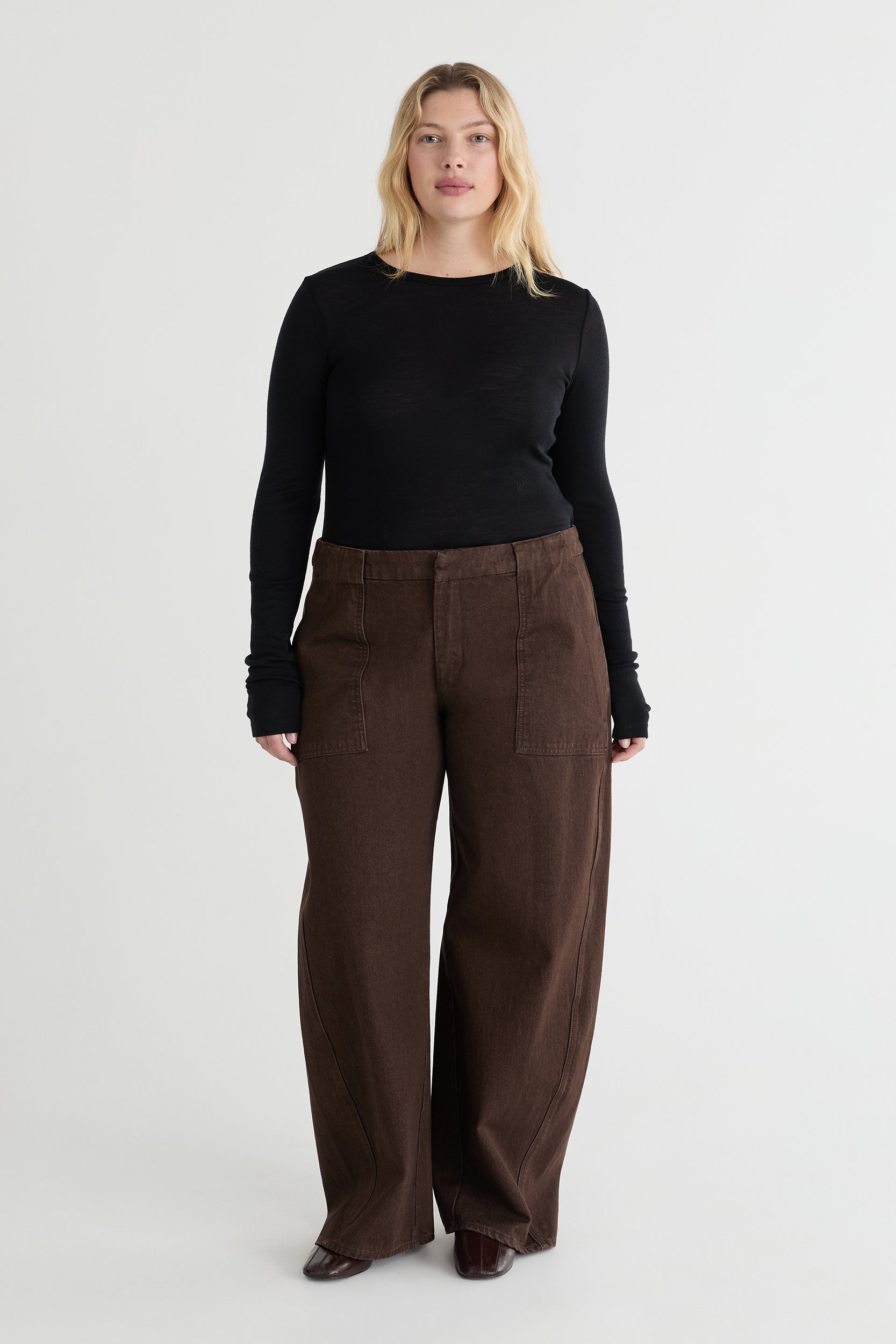 The FWF Merino Crew Neck Top