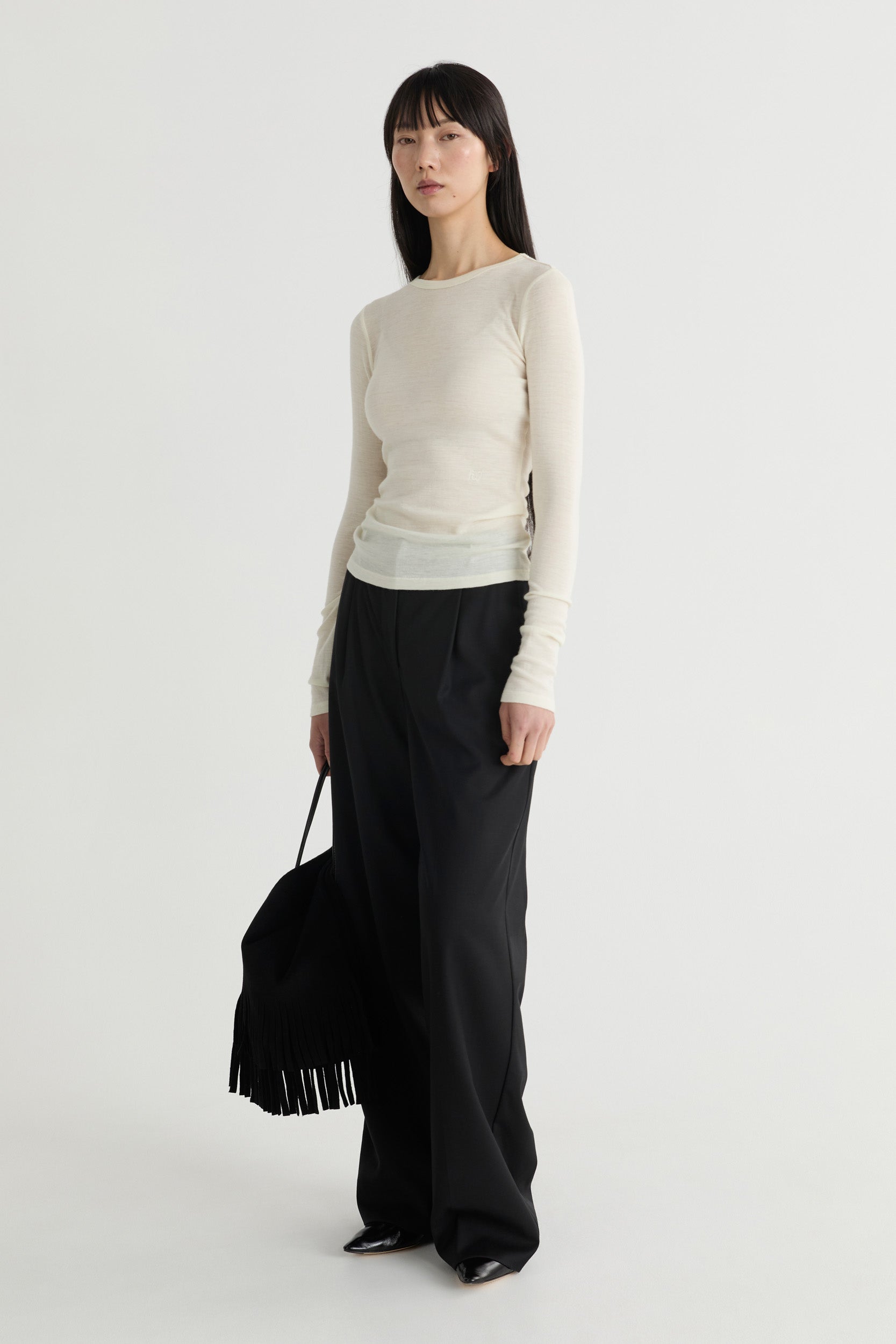 The FWF Merino Crew Neck Top