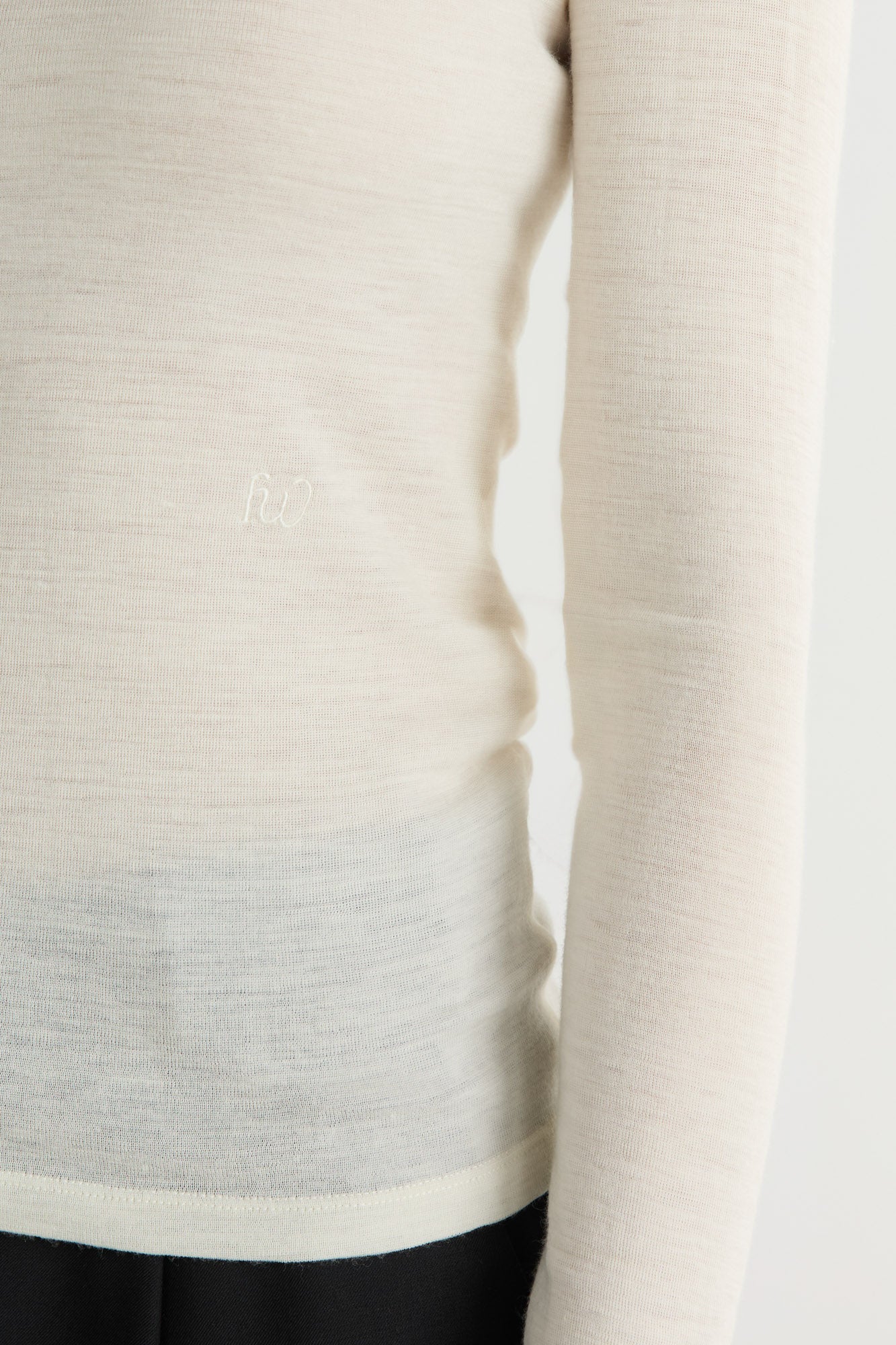 The FWF Merino Crew Neck Top