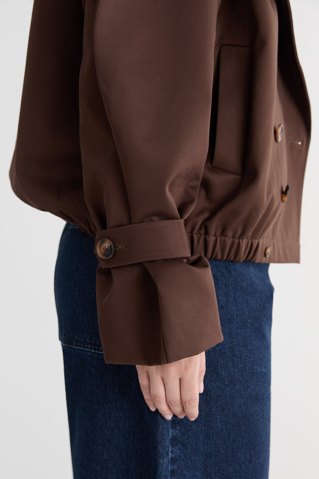 The Penelope Cropped Trench