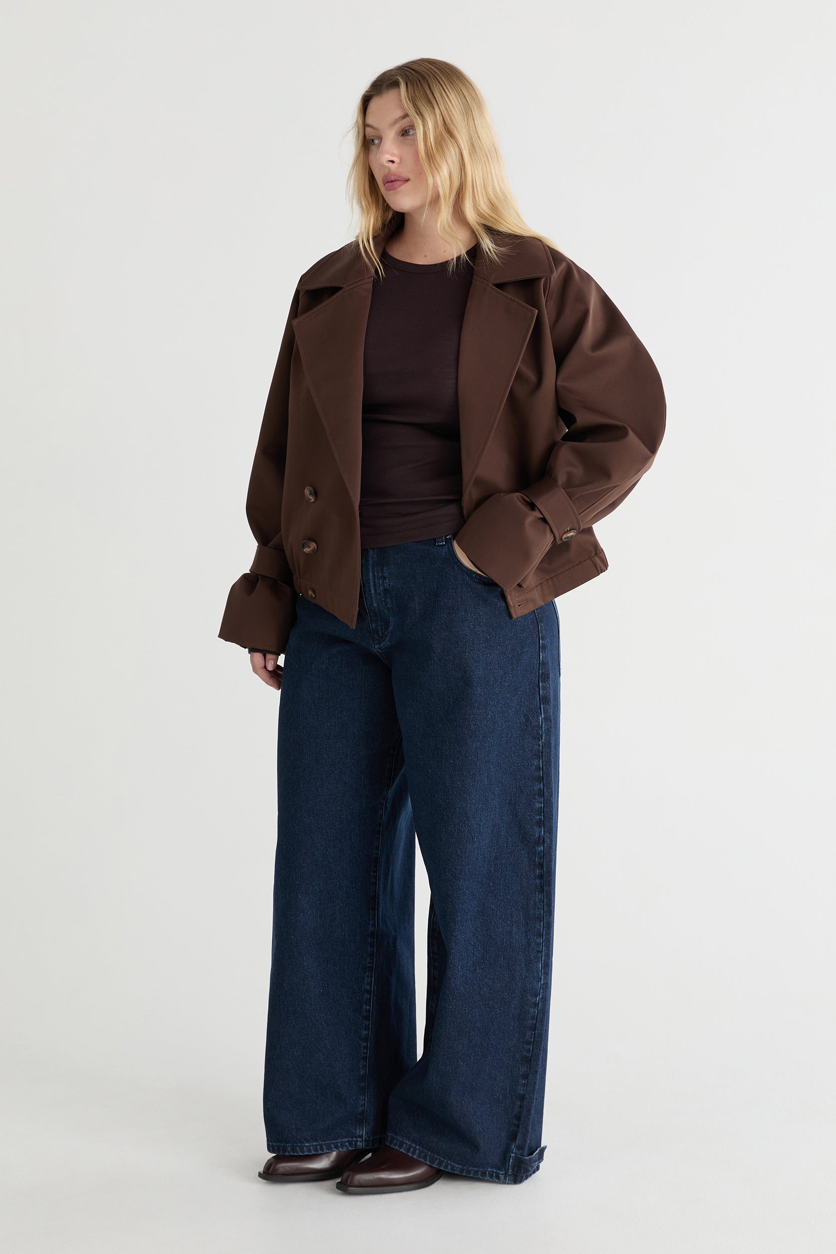 The Penelope Cropped Trench