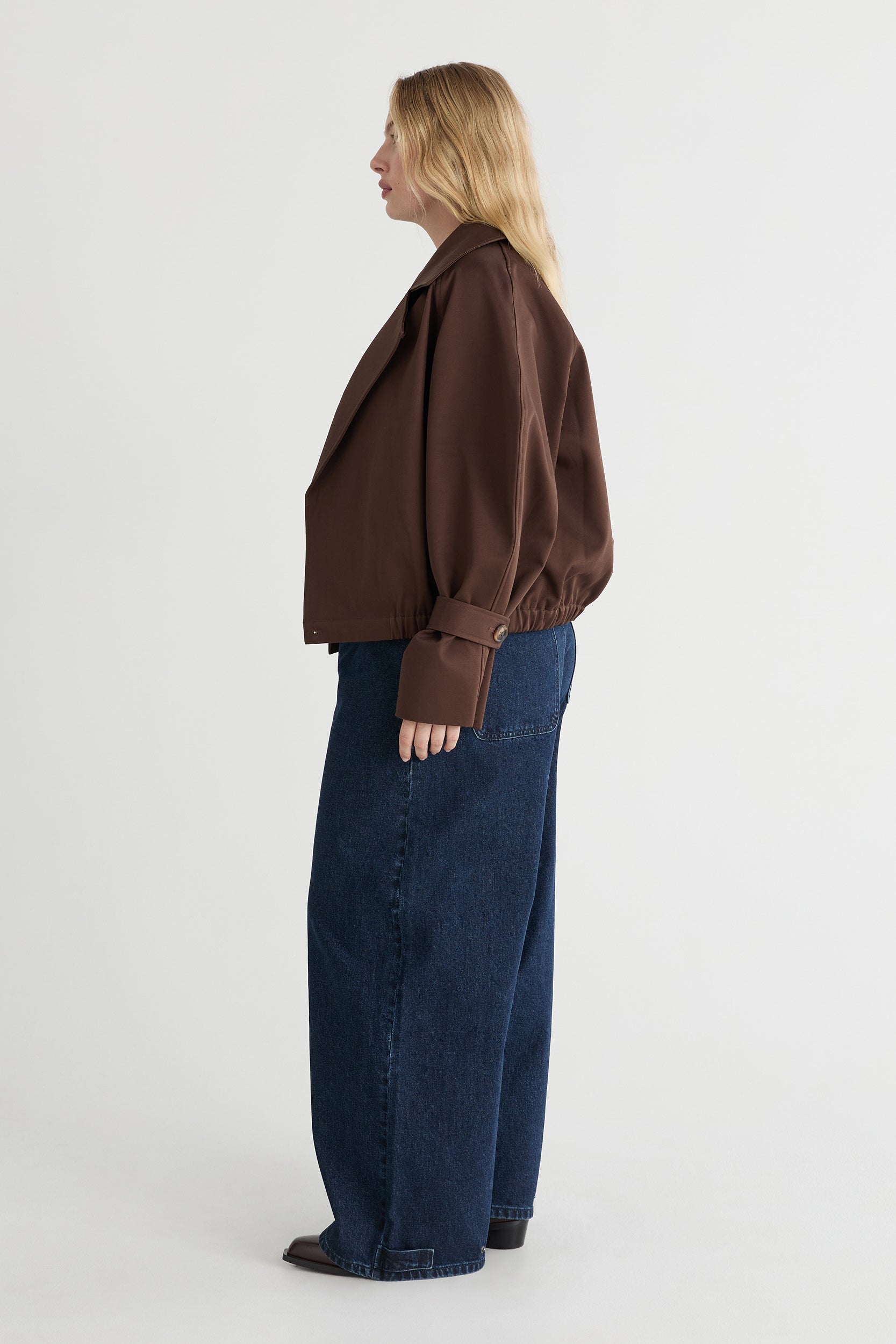 The Penelope Cropped Trench