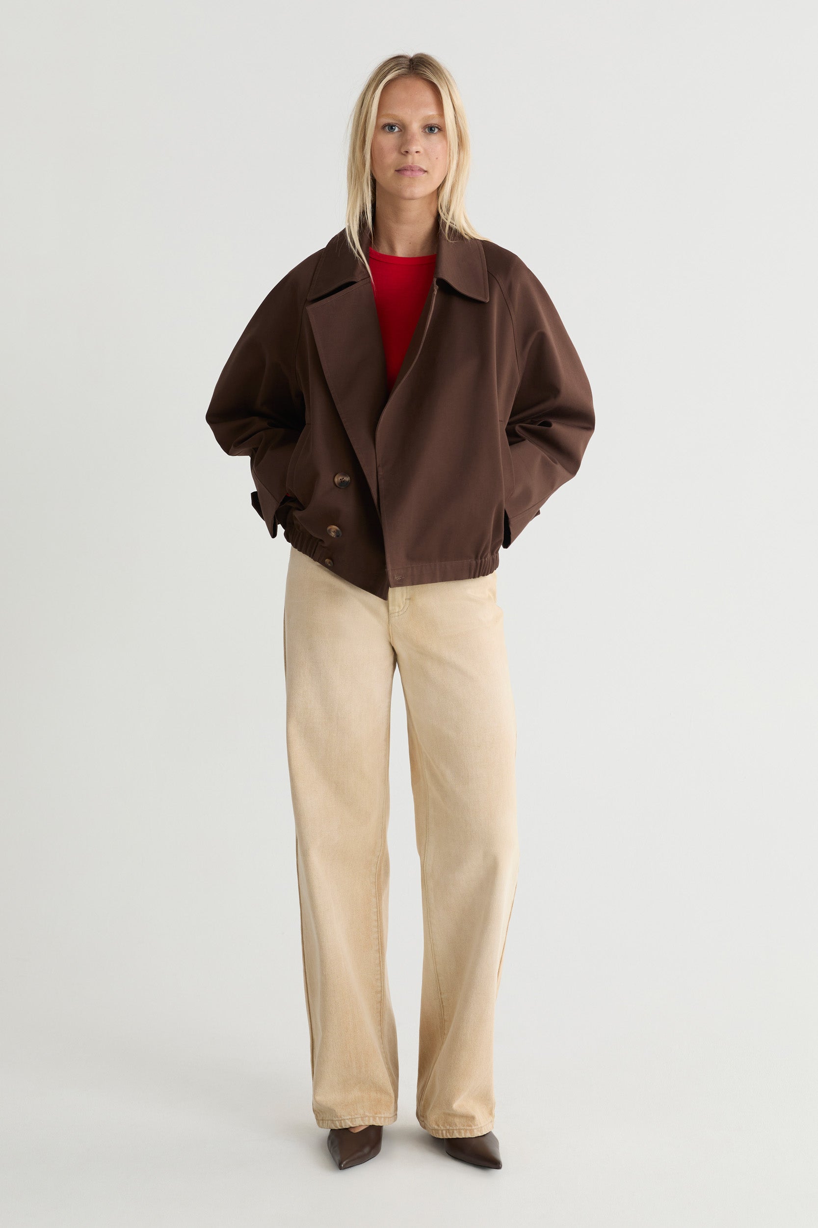 The Penelope Cropped Trench