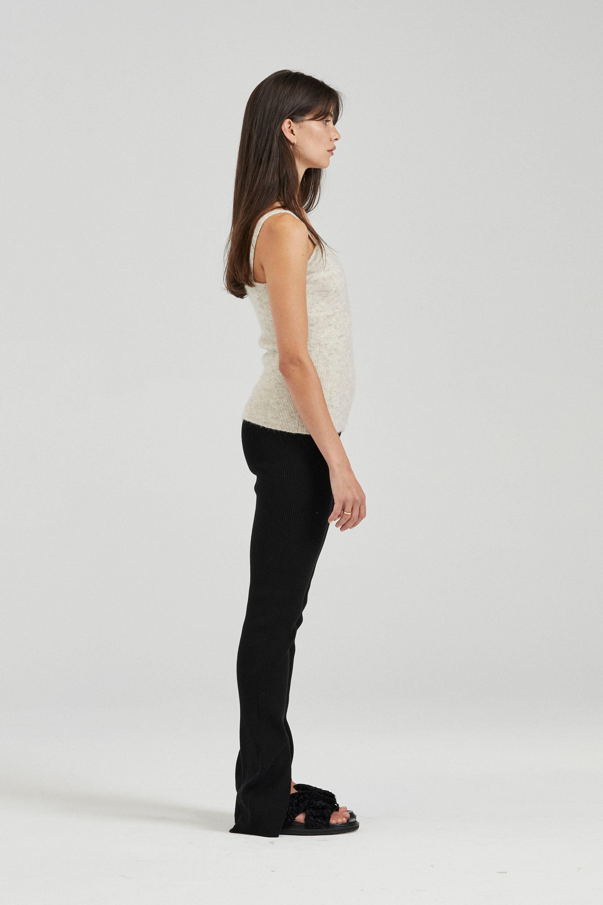 Oatmeal Marle Mohair Blend