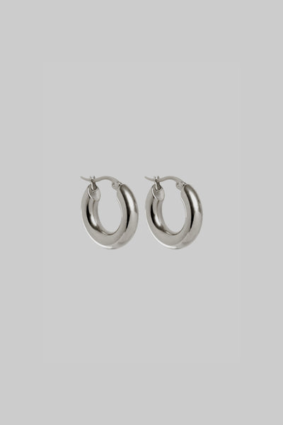 Baby hoop sale earrings silver