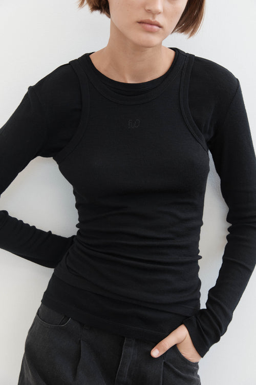 The FWF Merino Crew Neck Top