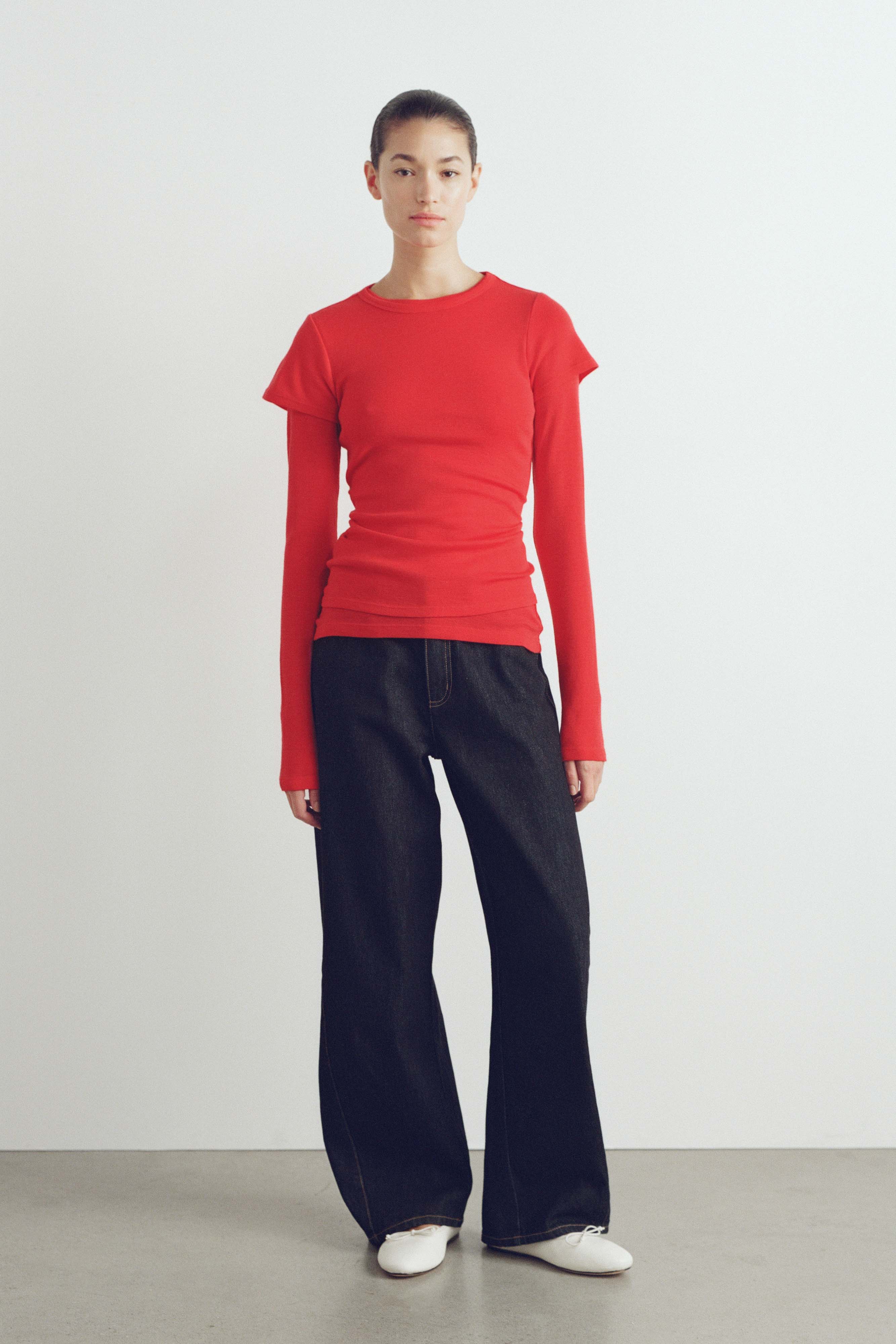 The FWF Merino Crew Neck Top