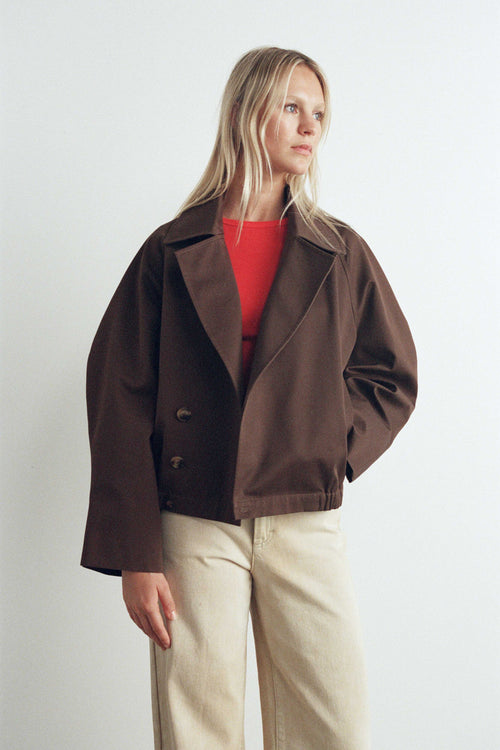 The Penelope Cropped Trench