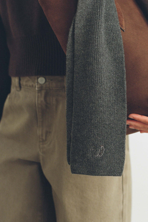 The Ribbed Scarf
