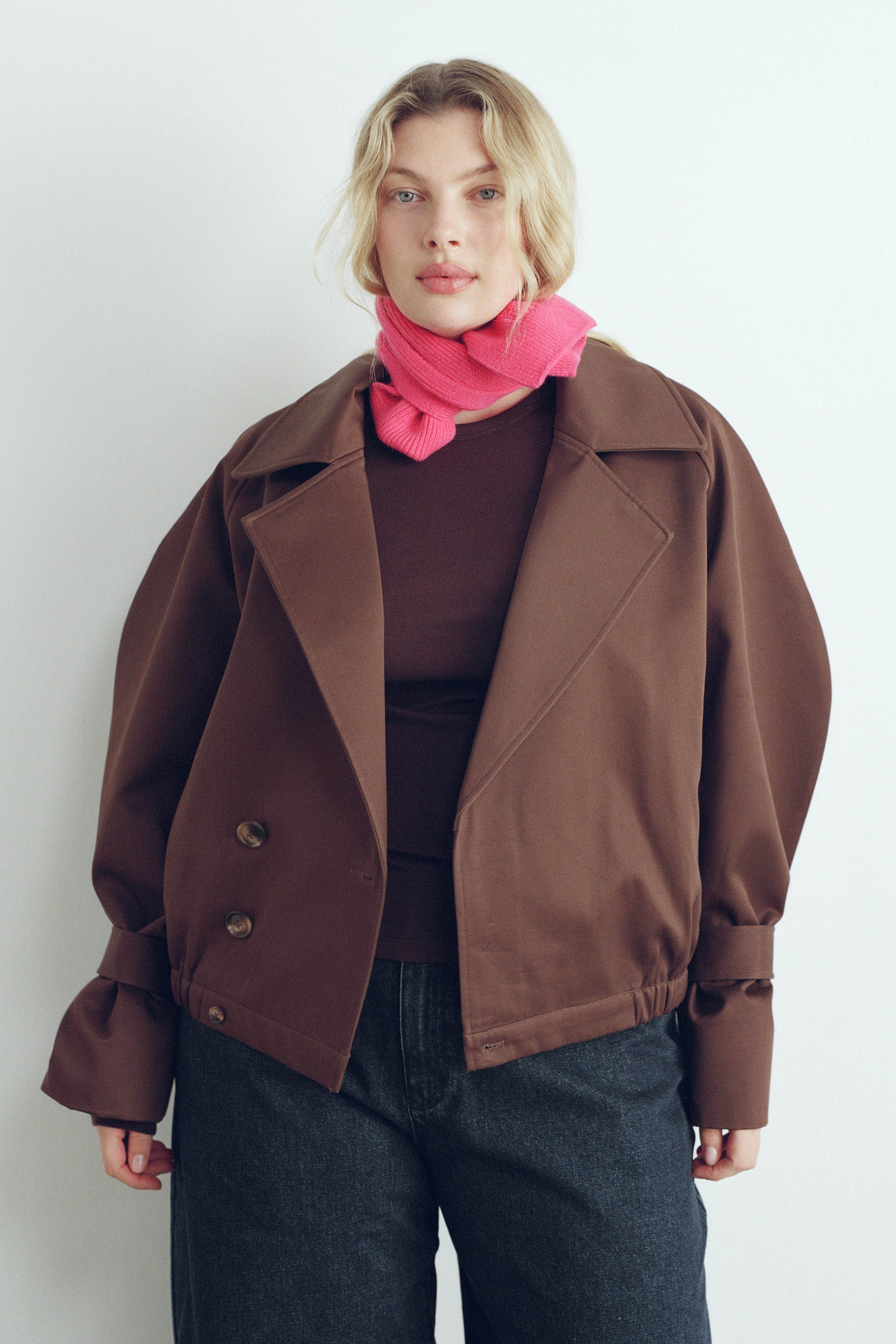 The Penelope Cropped Trench