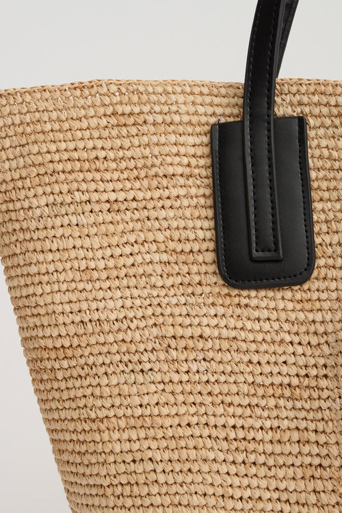The Basket Raffia Bag - By Elaree