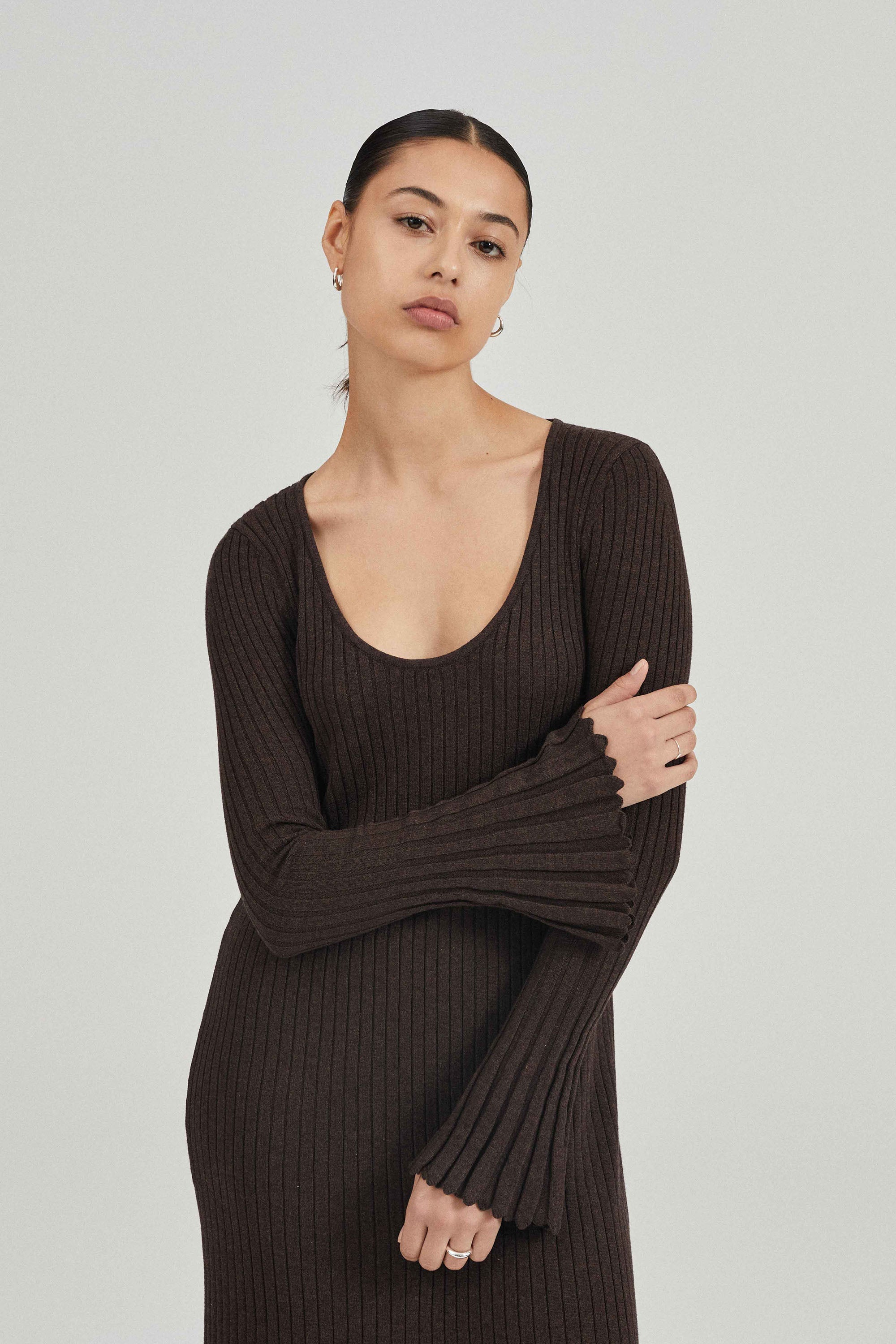 The Scoop Neck Cleo Dress