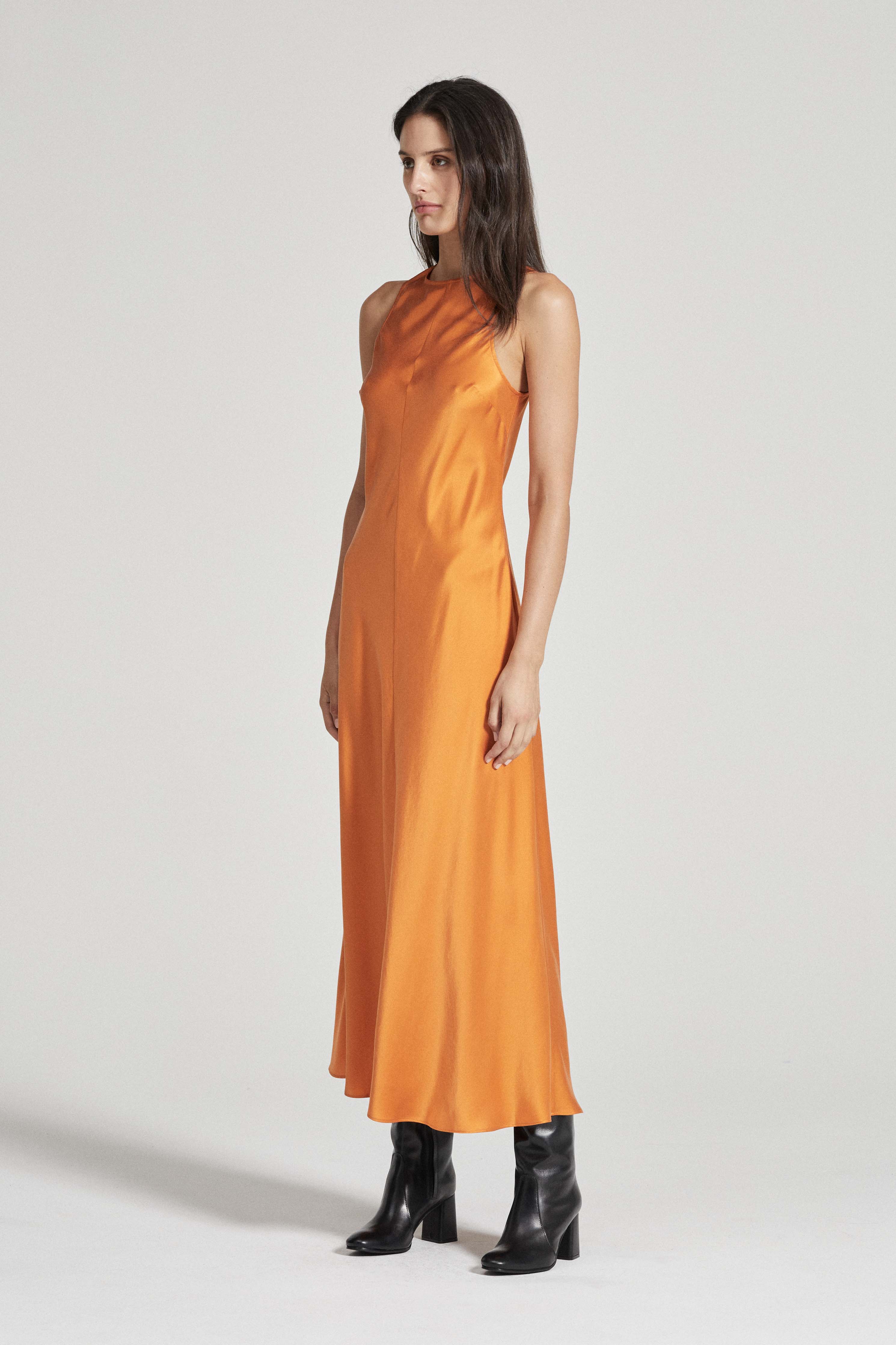 The Willa Dress - Tangelo