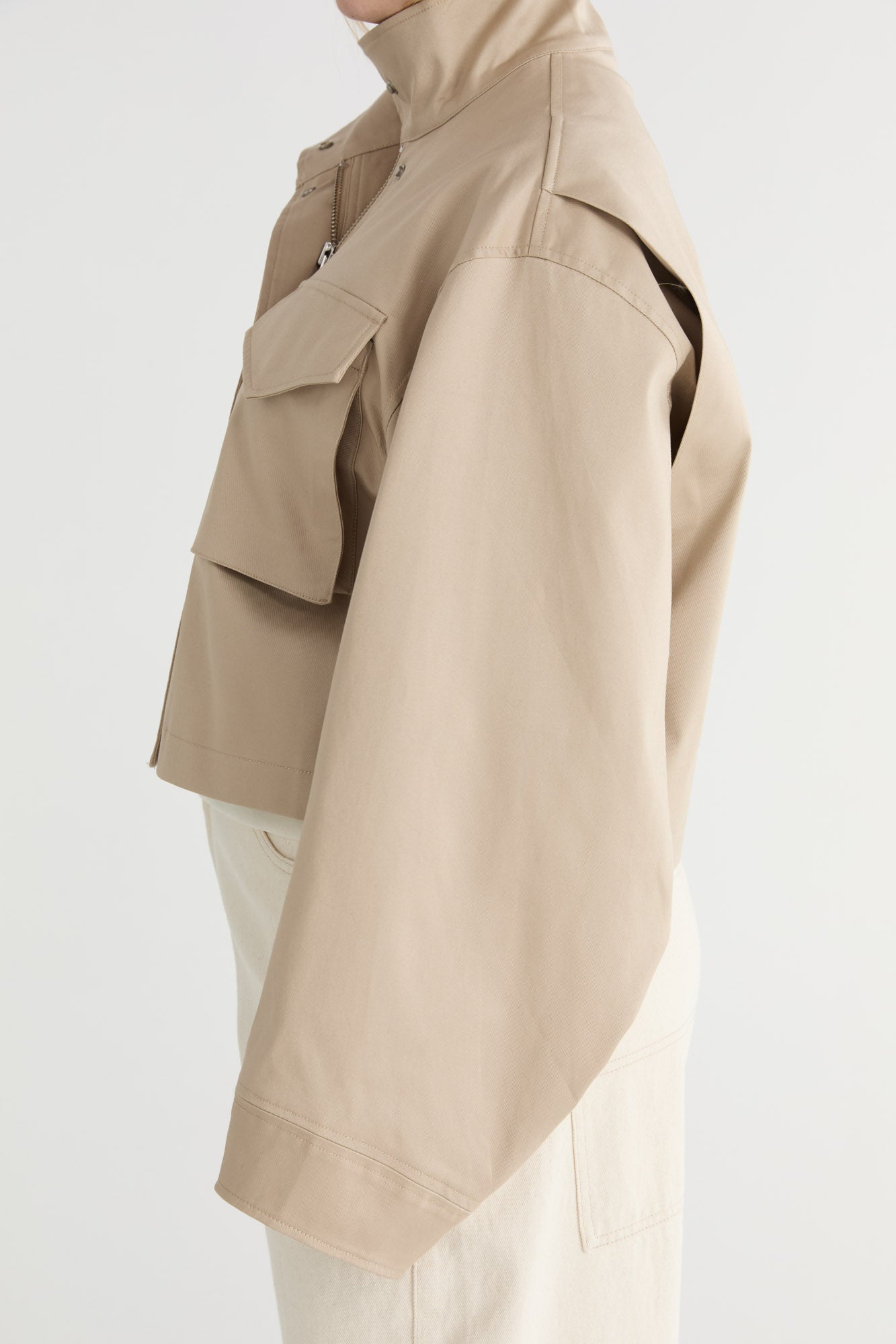 The Esther Cropped Trench