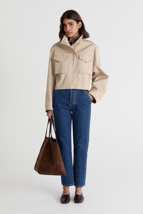 The Esther Cropped Trench