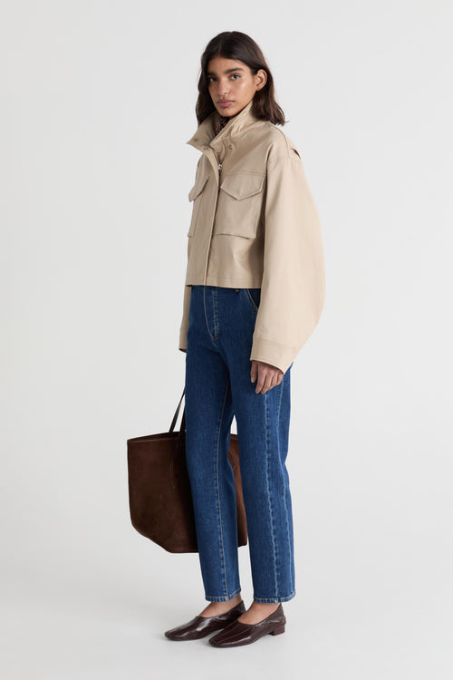 The Esther Cropped Trench