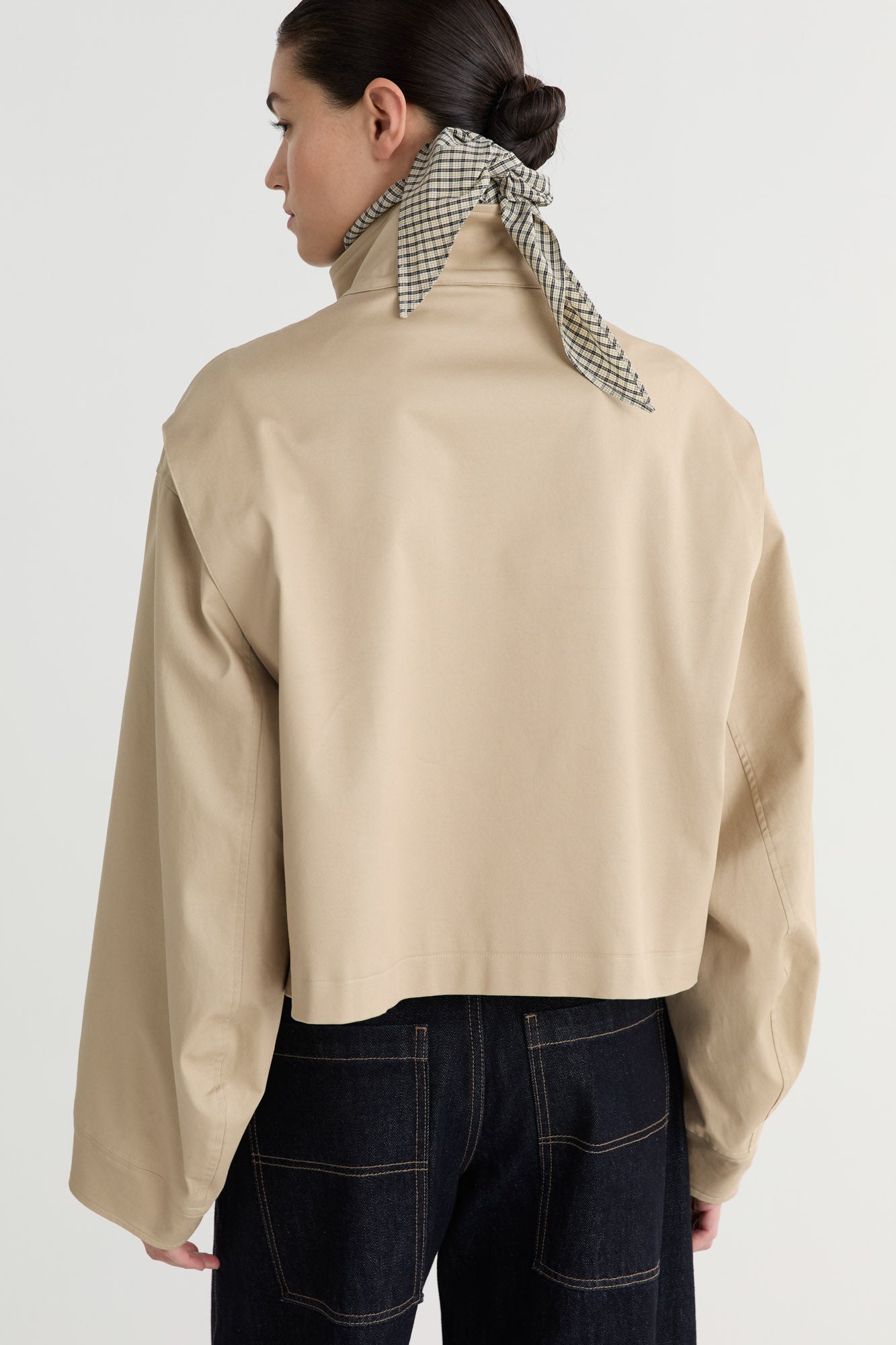 The Esther Cropped Trench