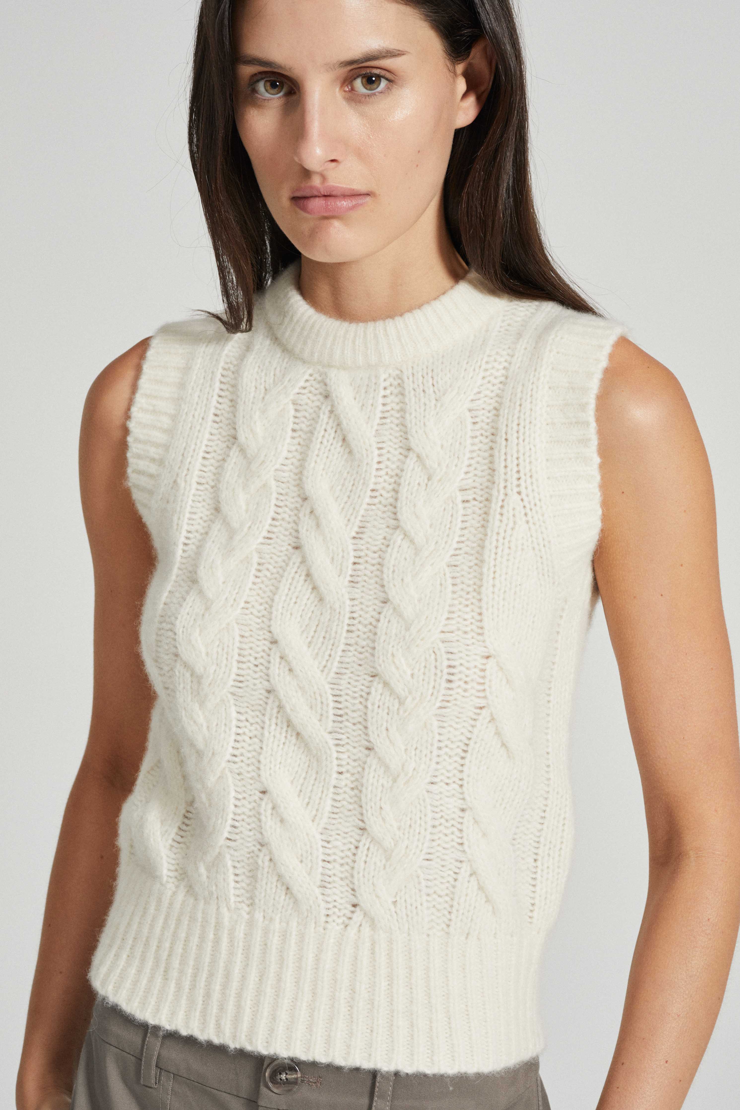 The Henry Cable Knit Vest