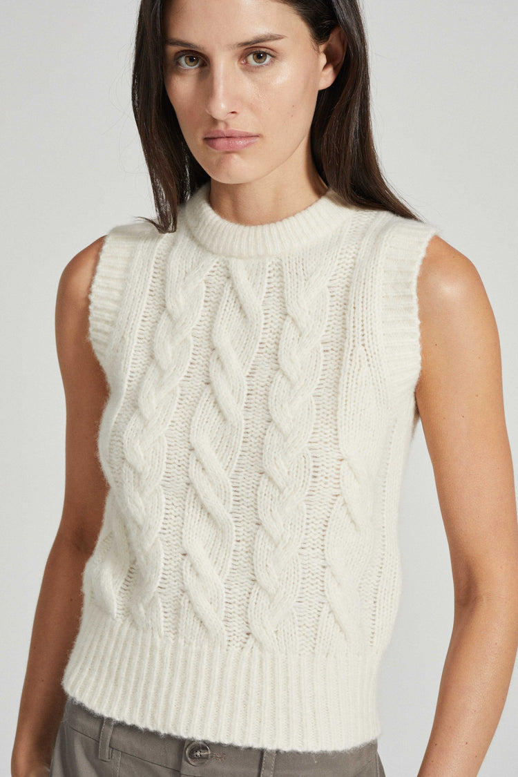 The Henry Cable Knit Vest – friends with frank.