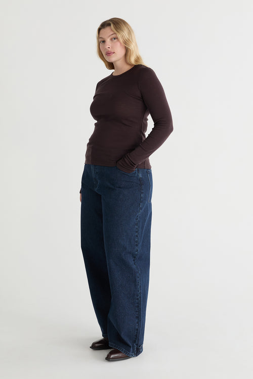 The FWF Merino Crew Neck Top