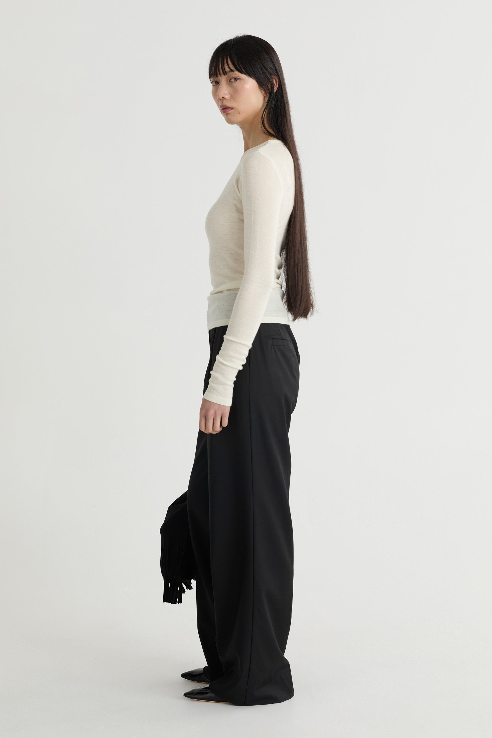 The FWF Merino Crew Neck Top