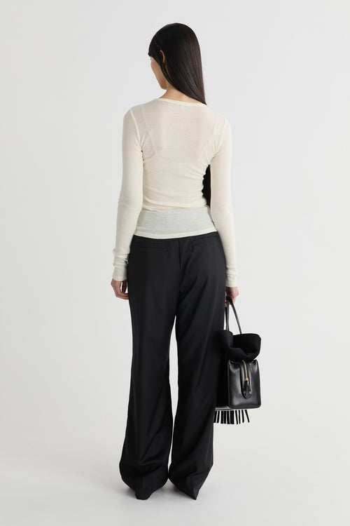 The FWF Merino Crew Neck Top