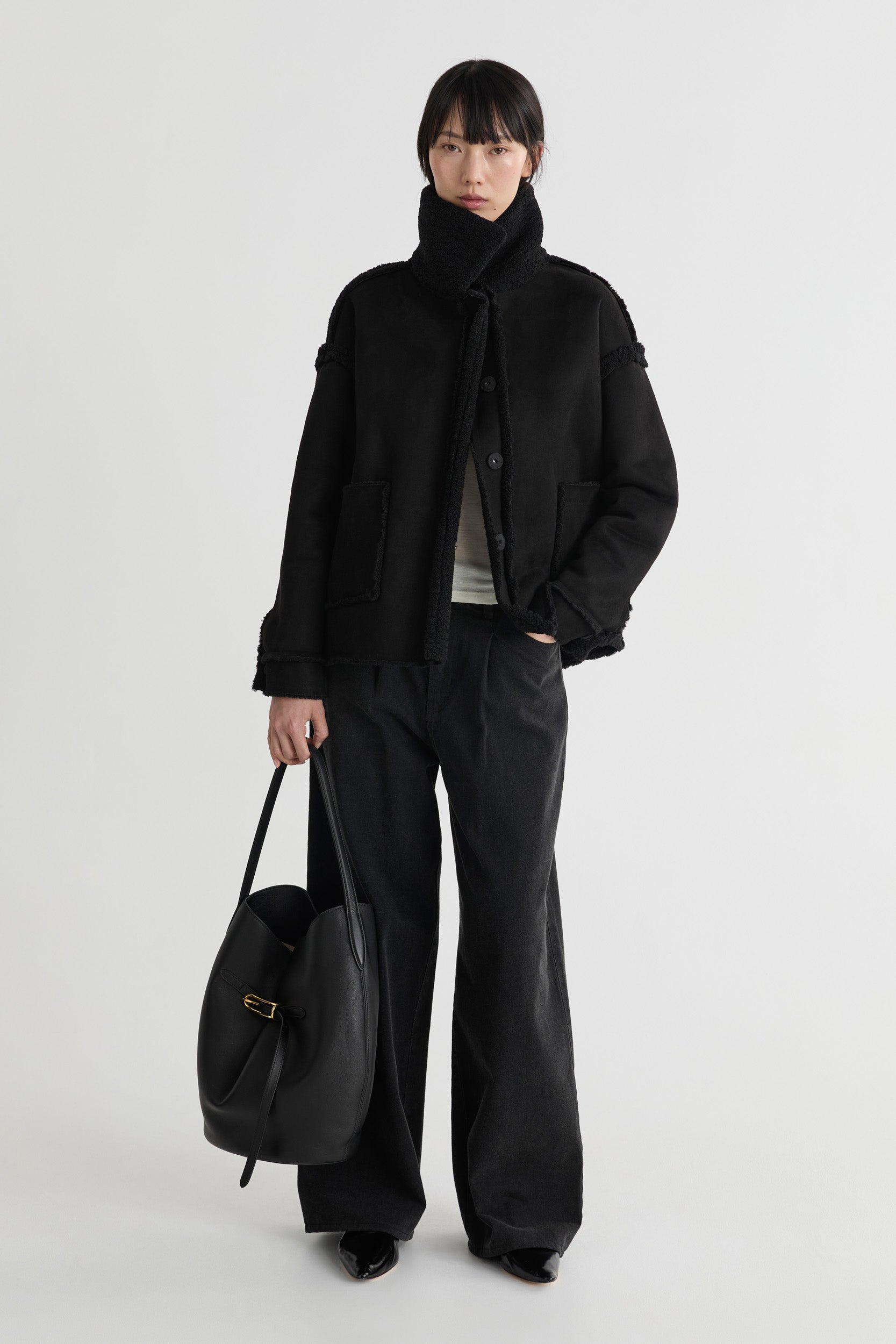 The Large Belted Bucket Bag - By Liffner