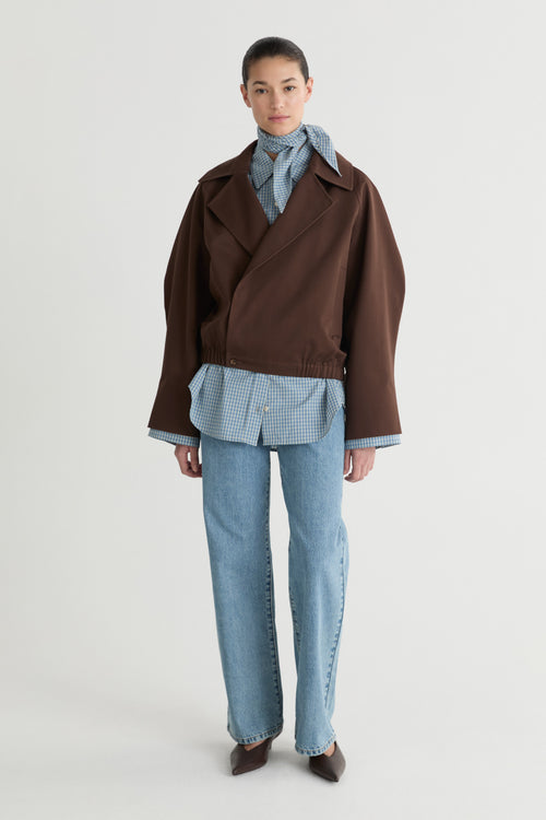 The Penelope Cropped Trench