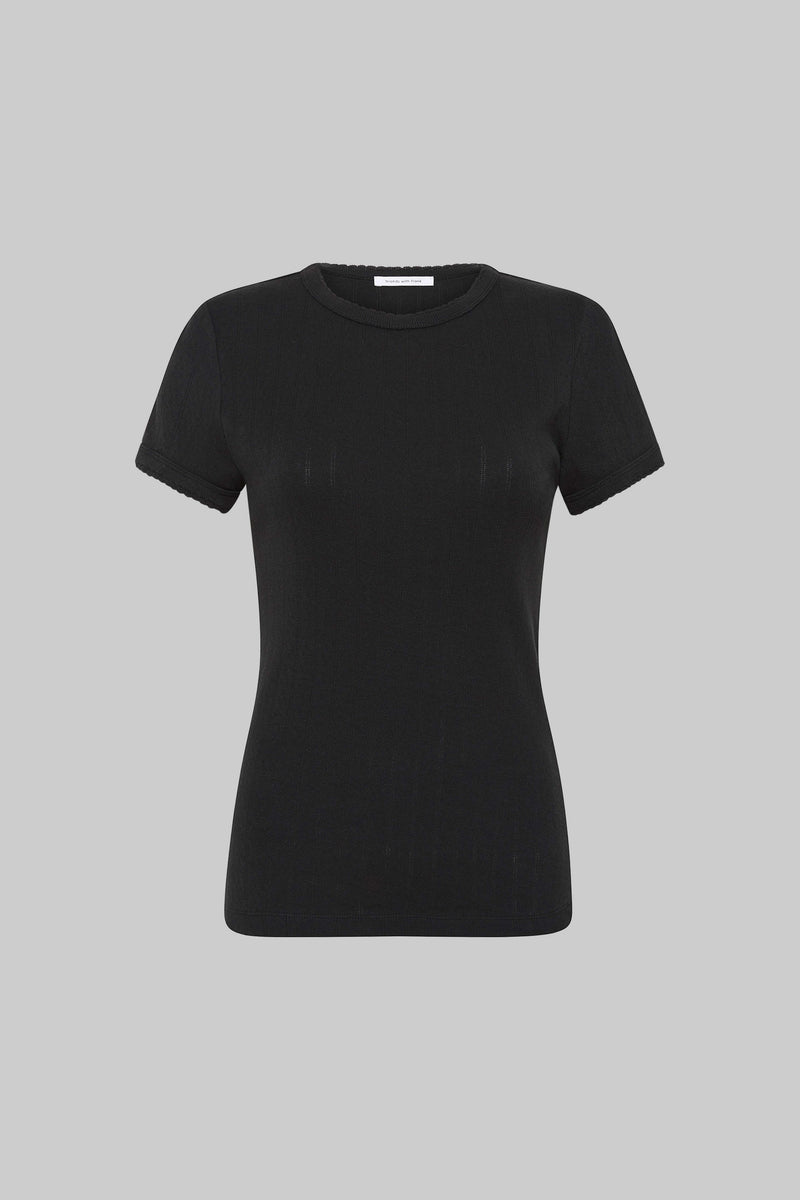 The Pointelle Tee