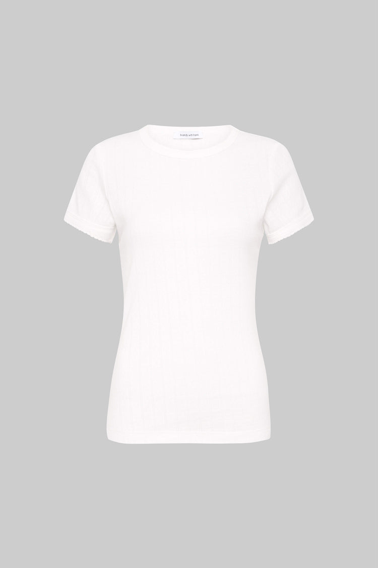 The Pointelle Tee