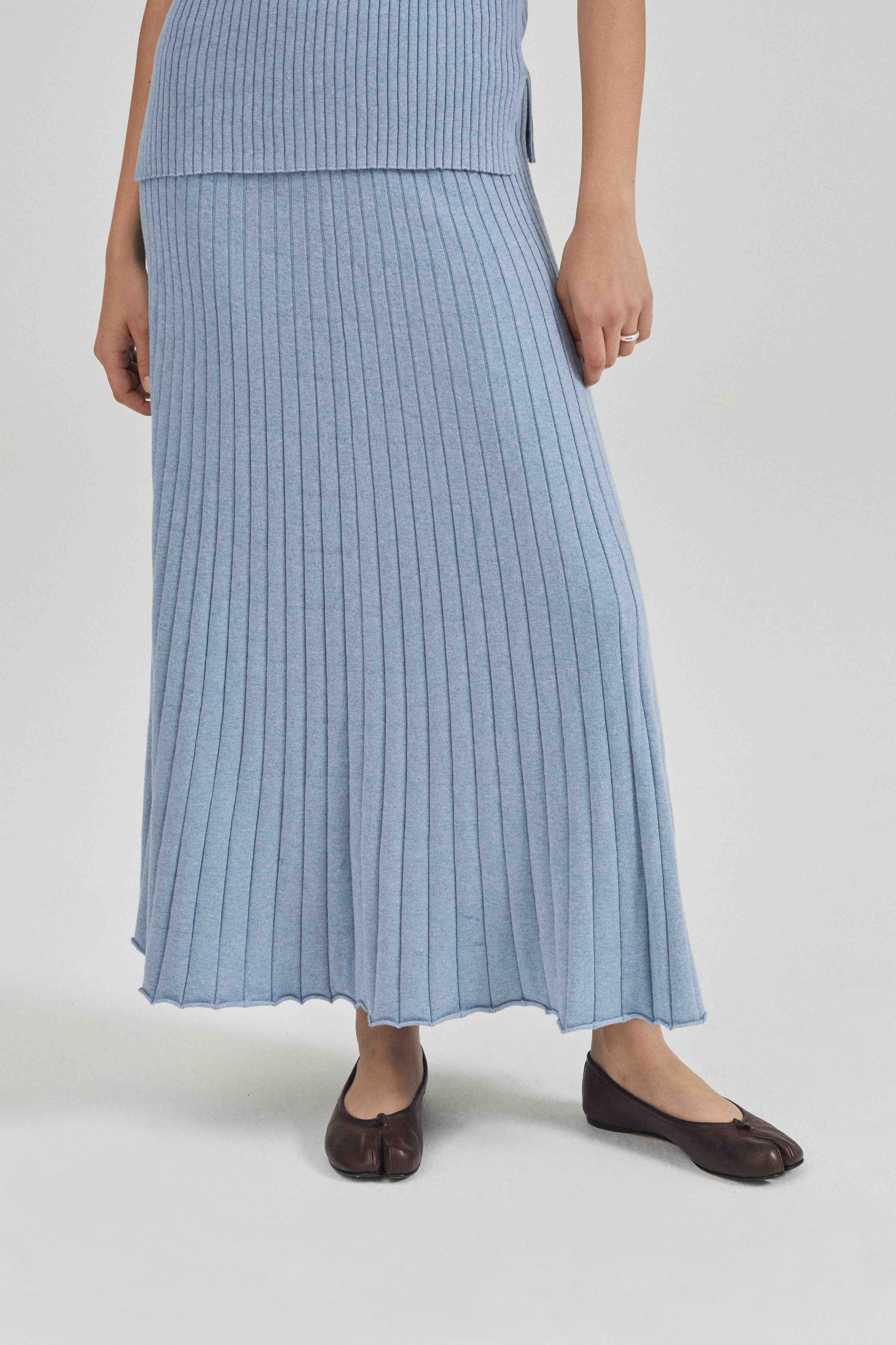 The Cleo Skirt - Blue