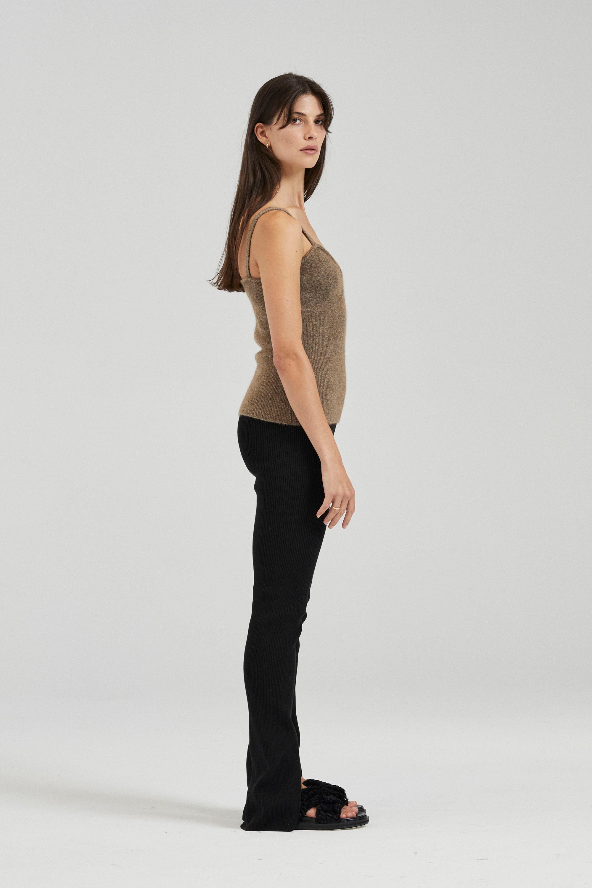 The Anais Rib Knit Pants