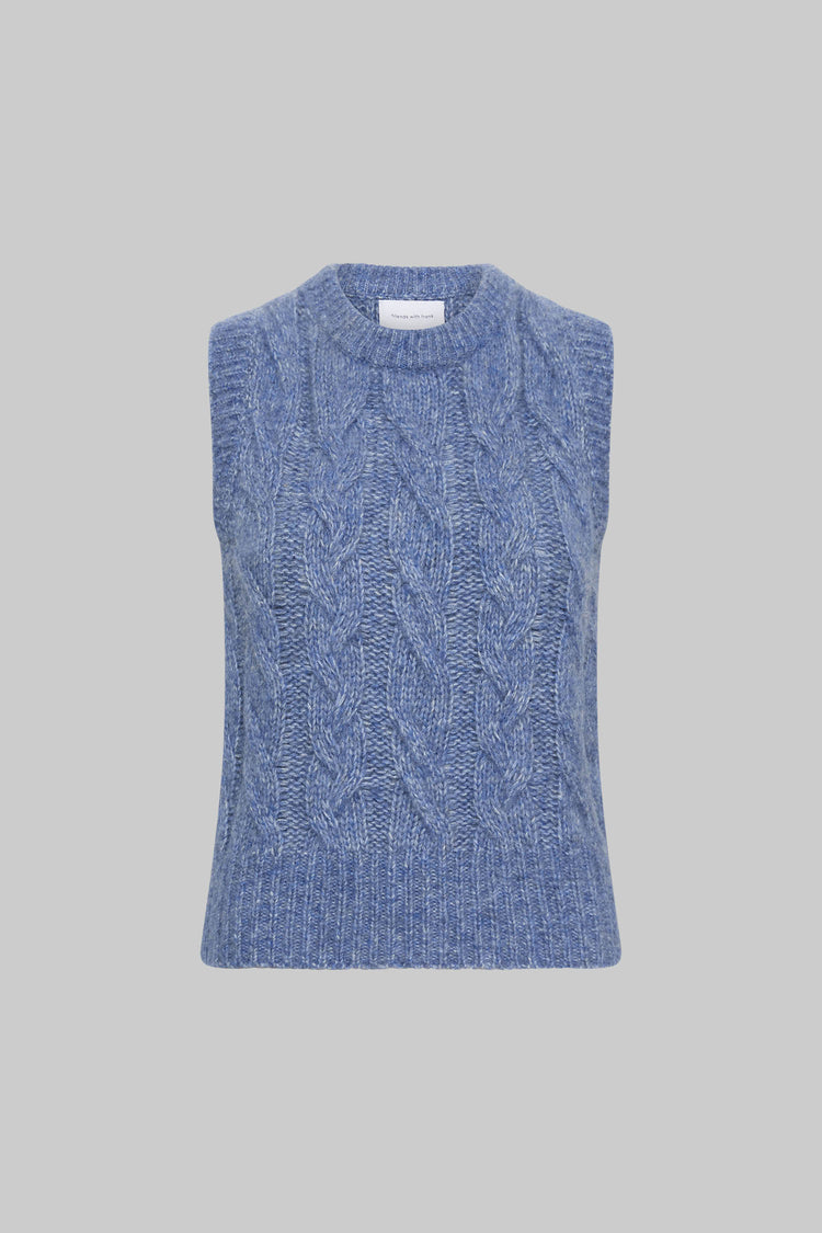The Henry Cable Knit Vest